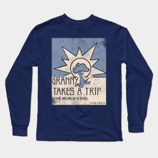 Granny Takes a Trip Brand Clothing Label Long Sleeve T-Shirt